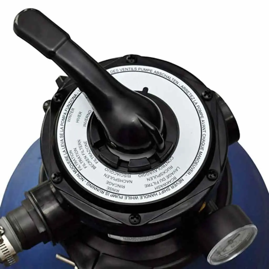 Sand Filter Pump 400W 11000 L/h Pool Spa Filtration System Above Ground 2 Piece