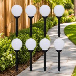Affordable and Reliable 8-Piece Solar LED Light Set