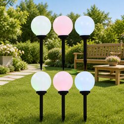 Trustworthy 6 Pack Solar LED Lamps for Your Outdoors