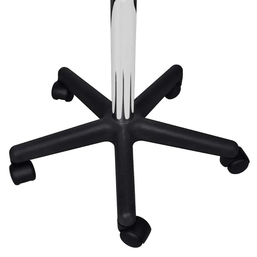 Office Stools Adjustable Height Black 2 Piece Modern Desk Chair