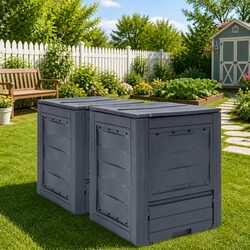 Reliable Garden Composters 2 Pack for All Seasons