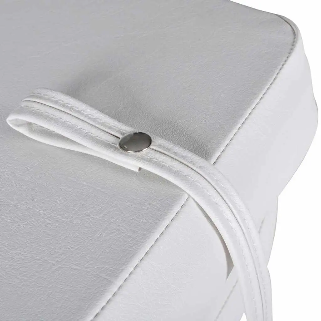 Boat Seats Foldable Backrest 41 x 36 x 48 cm Blue White 2 Piece