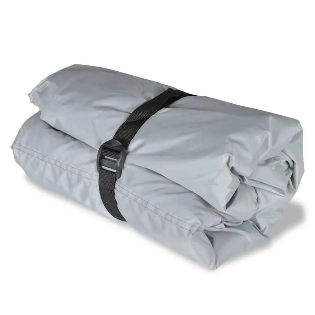 Boat Storage Cover 2 Pack Grey 610-671cm Length 254cm Width Heavy Duty