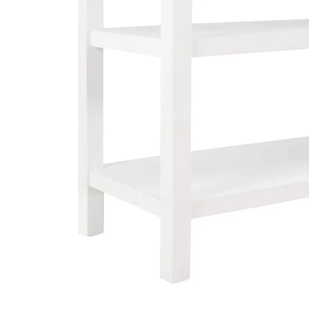 Sideboard White Storage Cabinet 2 Drawers 2 Shelves Home Furniture Organiser