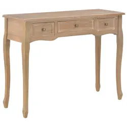 Practical Brown Console Table with Timeless Design