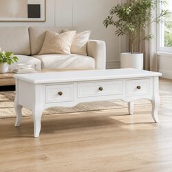 Functional White TV Cabinet with Ample Storage
