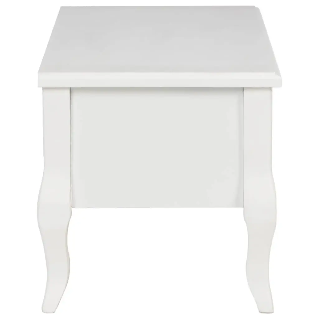 White TV Cabinet with Ample Storage
