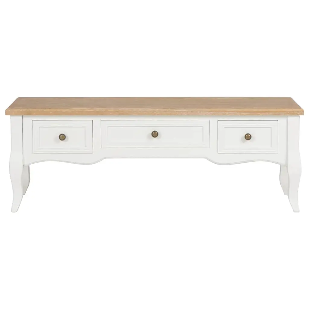 White TV Cabinet with Ample Storage and Elegance