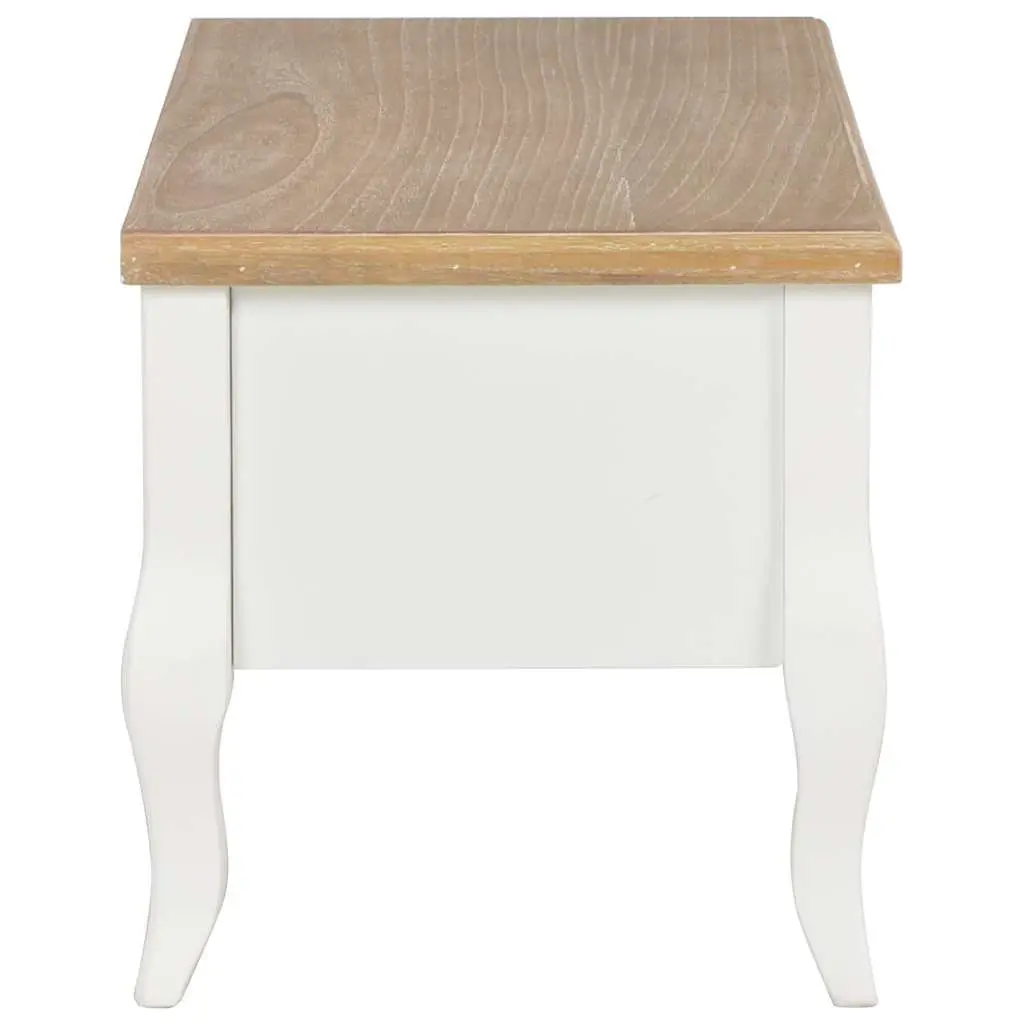 White TV Cabinet with Ample Storage and Elegance