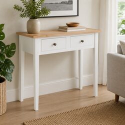 White Console Table: Practical and Stylish Storage