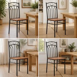 Reliable and Stylish Set of 4 Dining Chairs