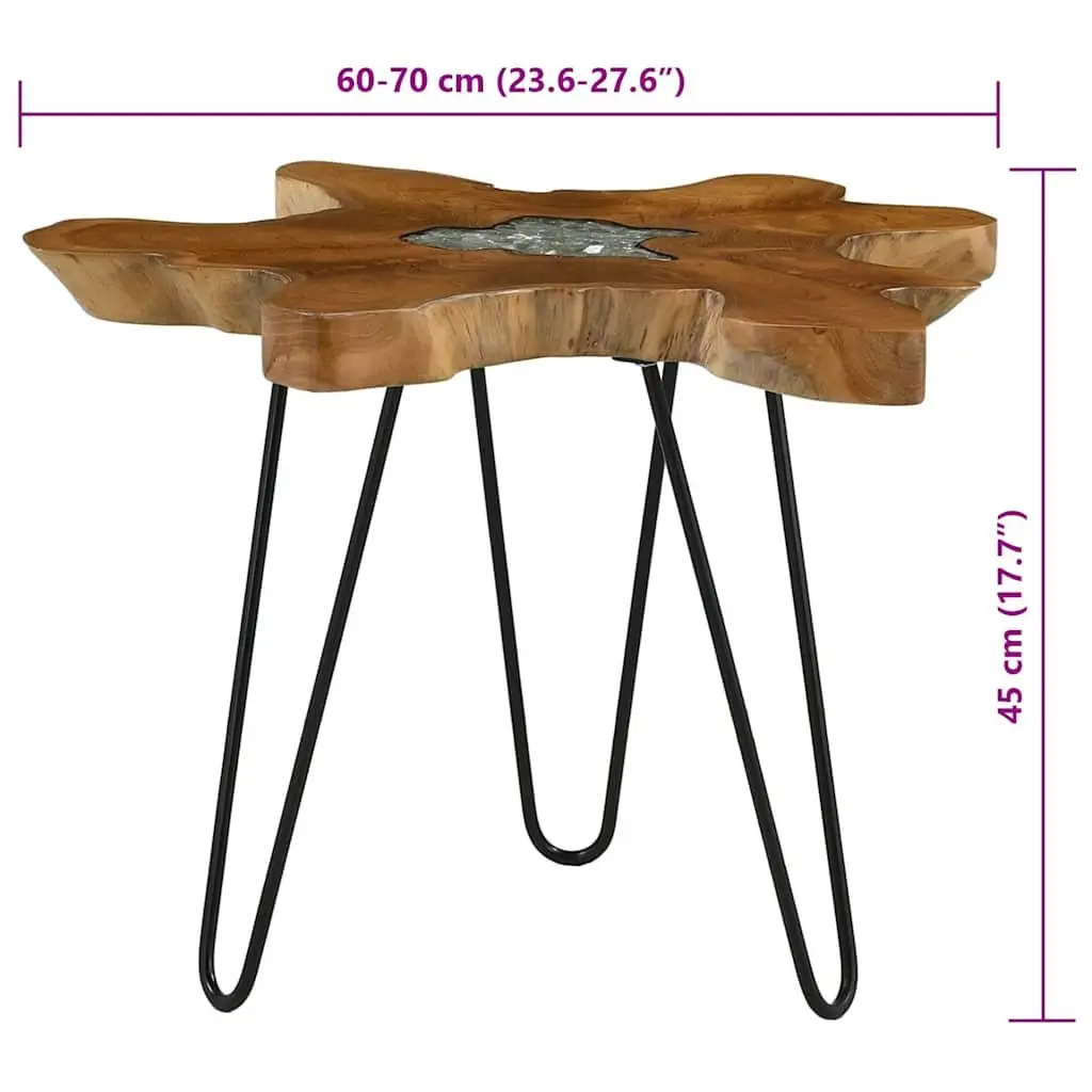 Coffee Table Made of Solid Teak Wood