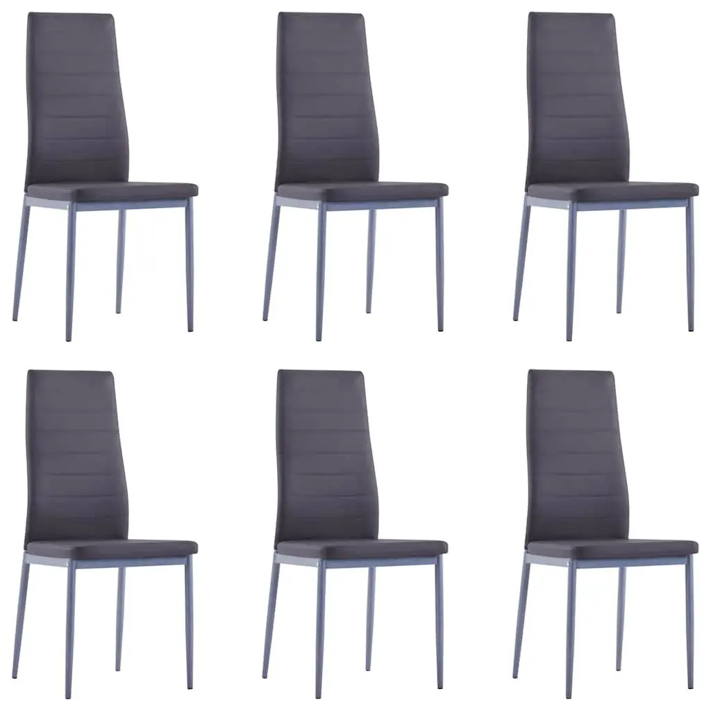 7-Piece Dining Set in Grey