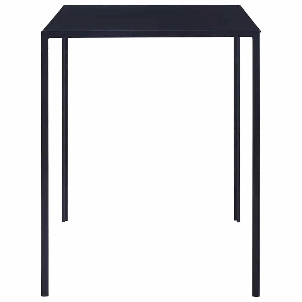 Five Piece Dining Set Modern Table Chairs Wine Red Tempered Glass Kitchen Room