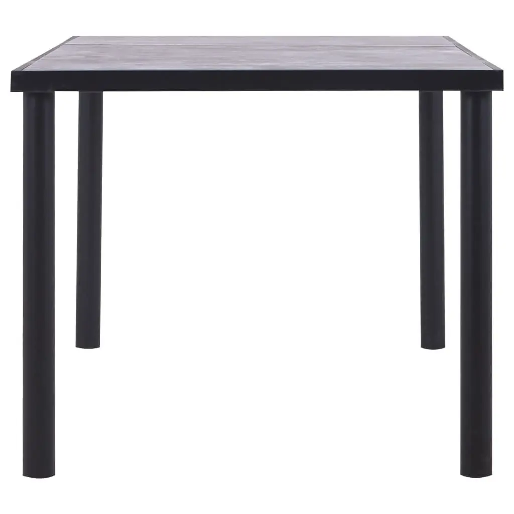 Dining Table Black Concrete Grey Kitchen Room Modern Design 180x90x75 cm