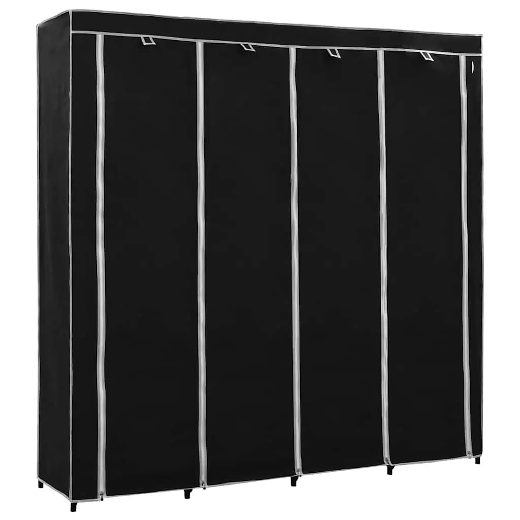 Wardrobe Storage Cabinet with 4 Organized Compartments