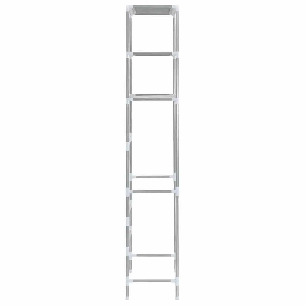 Over Toilet Storage Rack 3-Tier Bathroom Organiser Shelf Silver