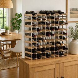Practical and Durable 72-Bottle Wine Storage Rack