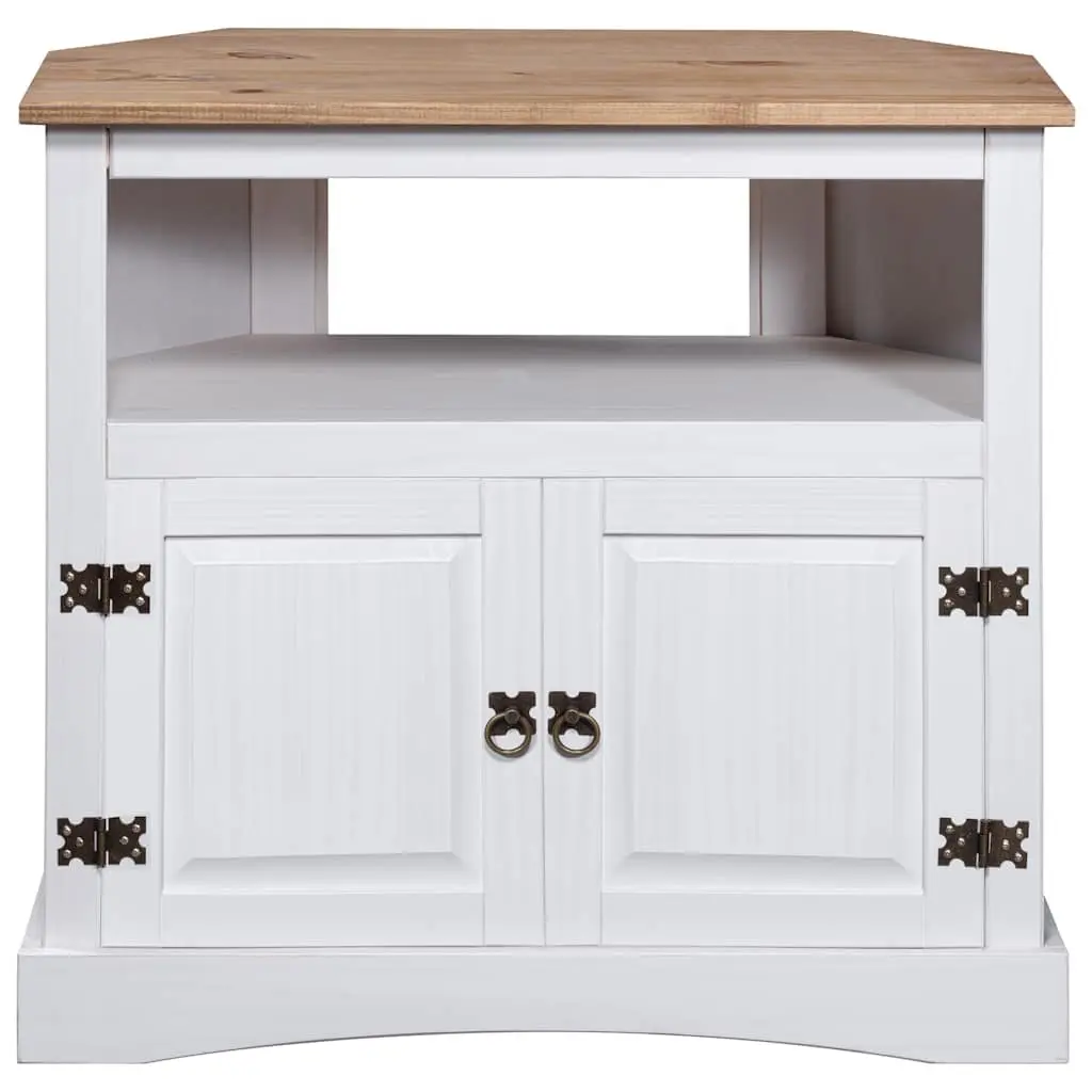 Console Table in White Pinewood
