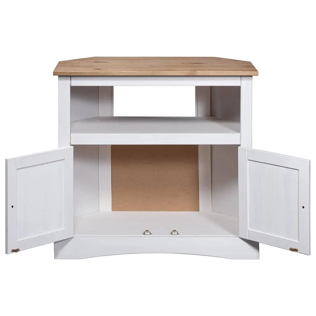 Console Table in White Pinewood