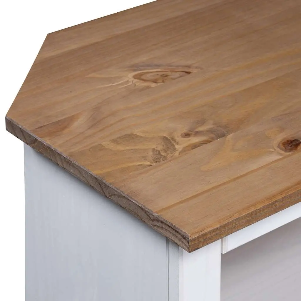 Console Table in White Pinewood