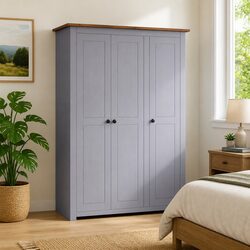 Reliable 3-Door Wardrobe with Ample Storage