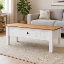 Durable White Coffee Table for Everyday Use