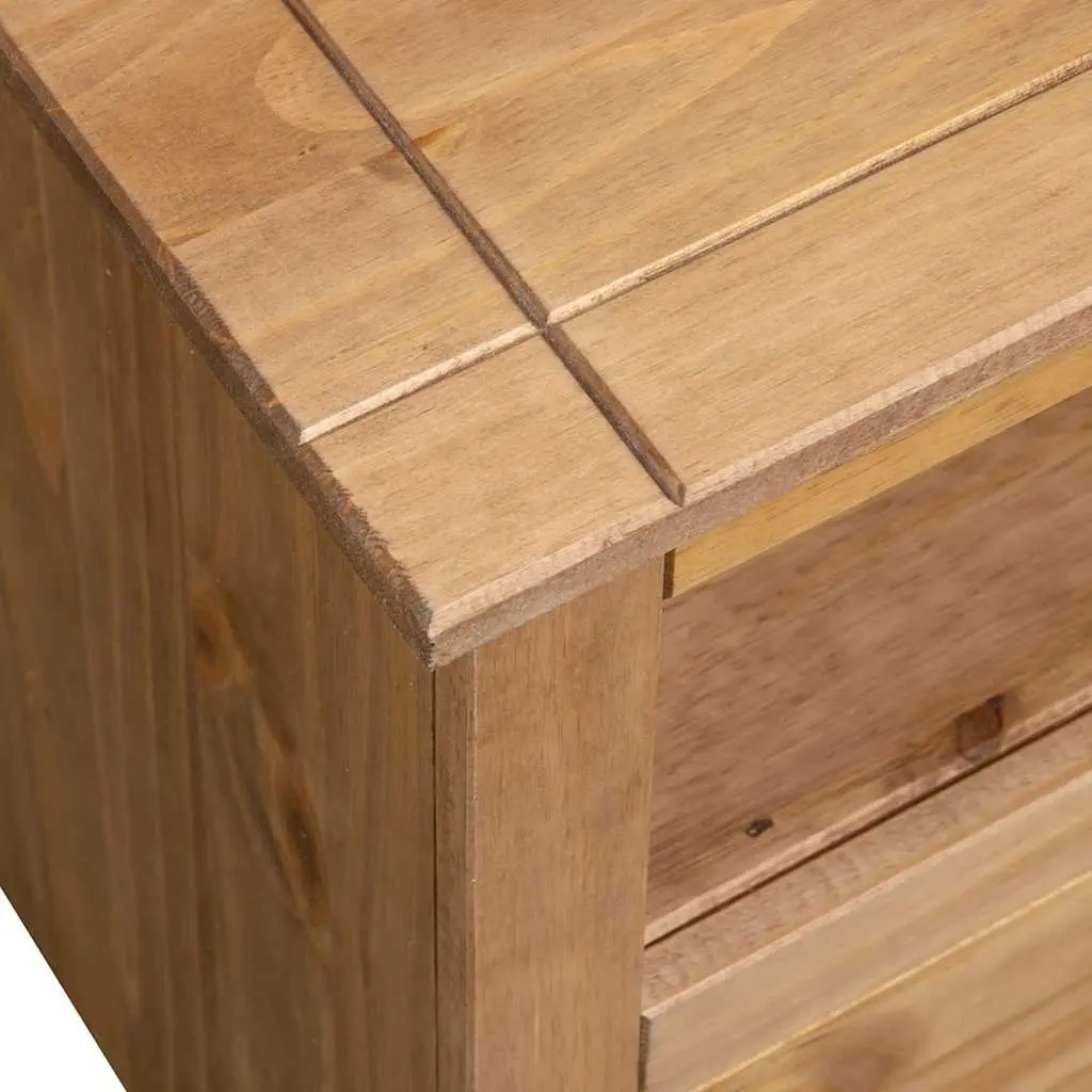 Corner TV Cabinet 93x49x49cm in Solid Pinewood