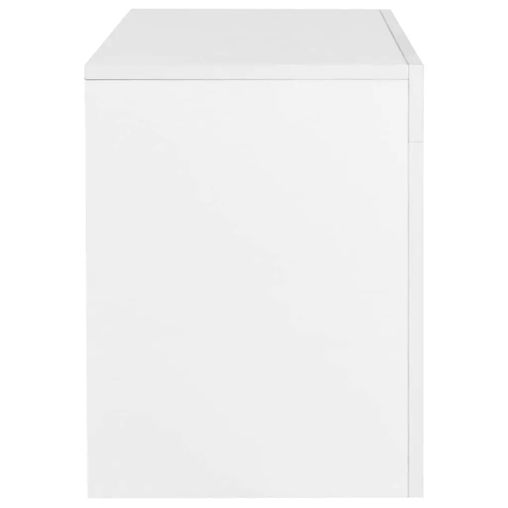 White TV Cabinet with Ample Storage Space