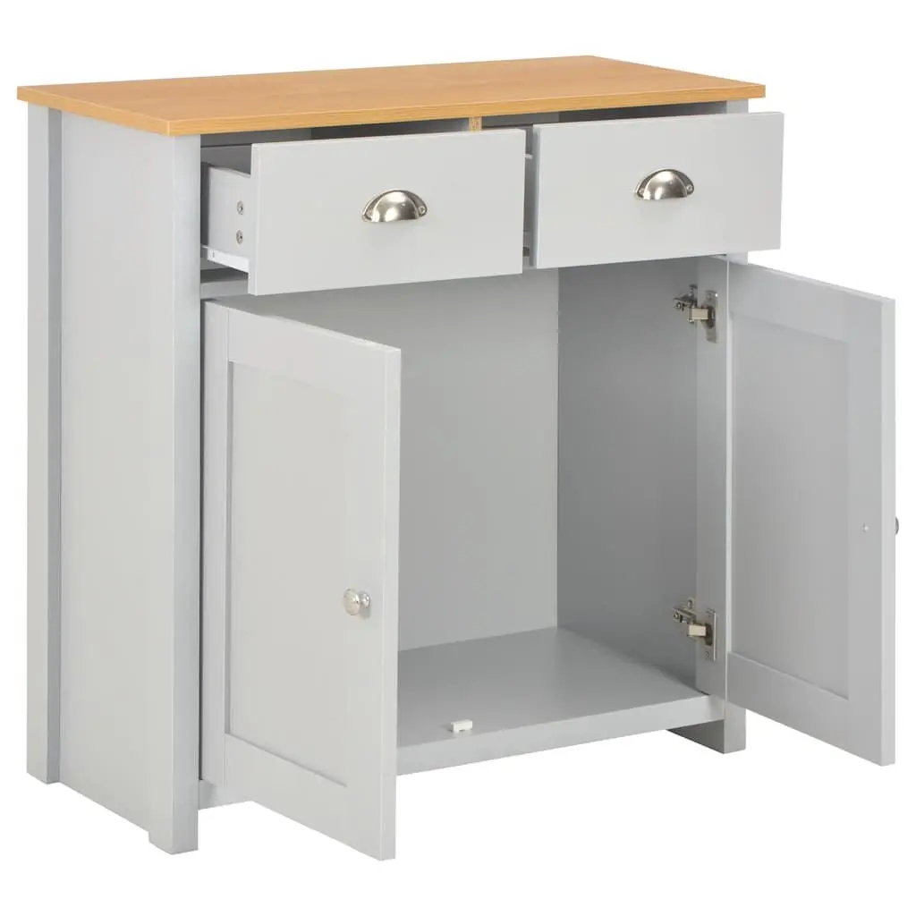 Grey Sideboard Cabinet with Ample Storage Space