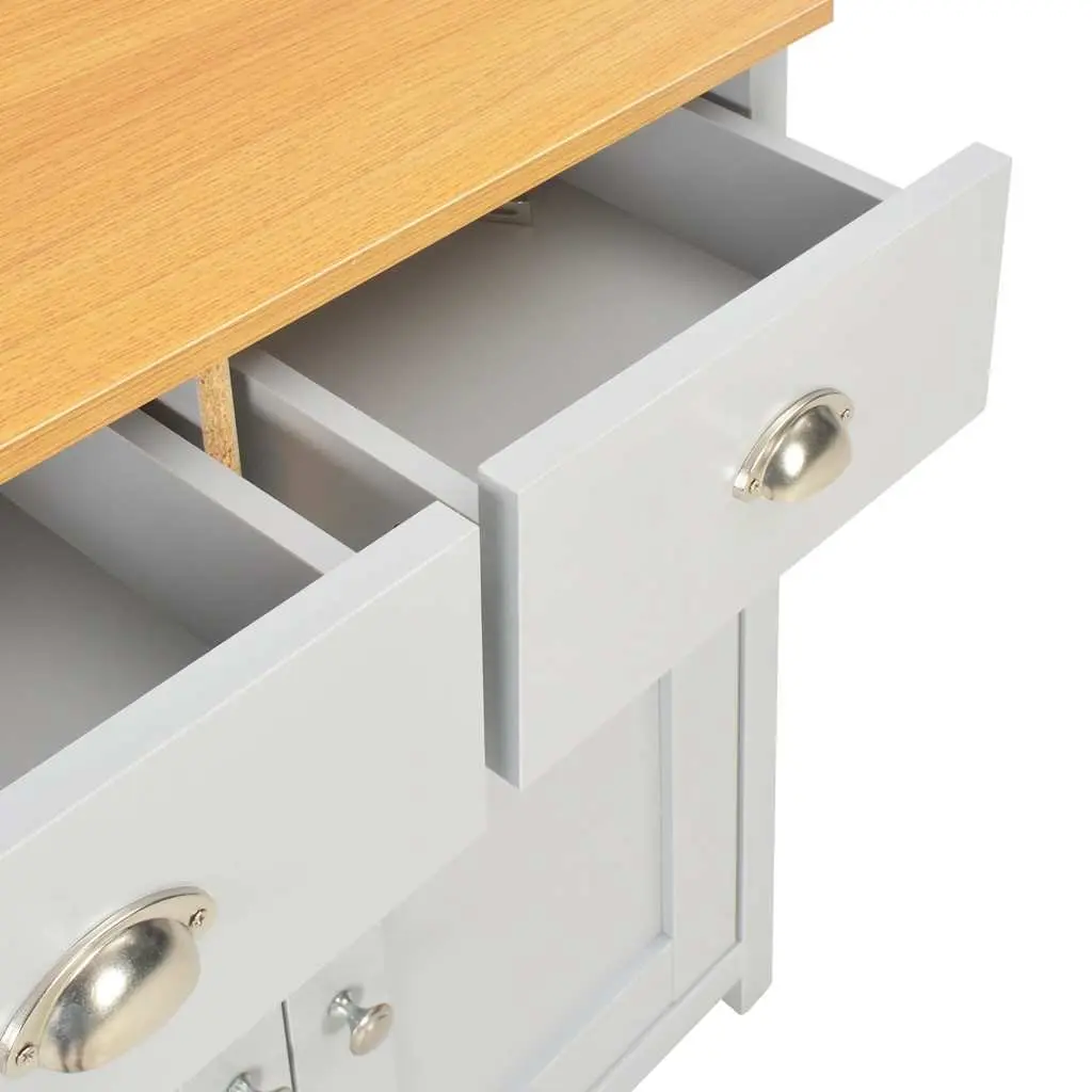 Grey Sideboard Cabinet with Ample Storage Space