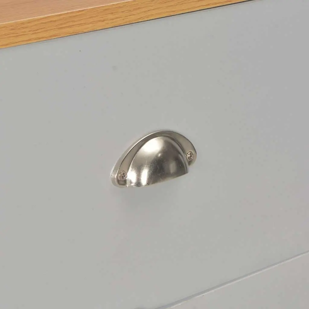 Grey Sideboard with 2 Drawers and 3 Doors