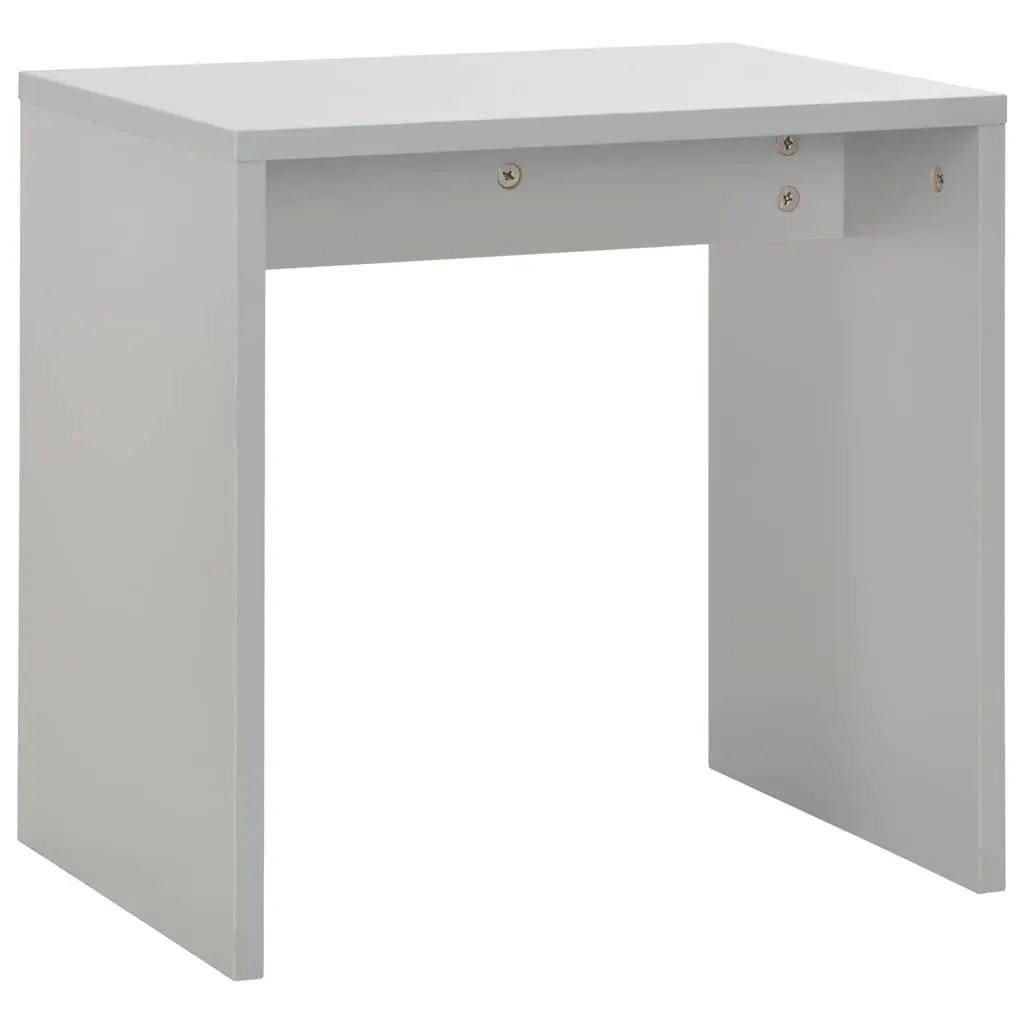 Dressing Table Vanity Makeup Storage with Mirror and Stool Grey 104 x 45 x 131 cm
