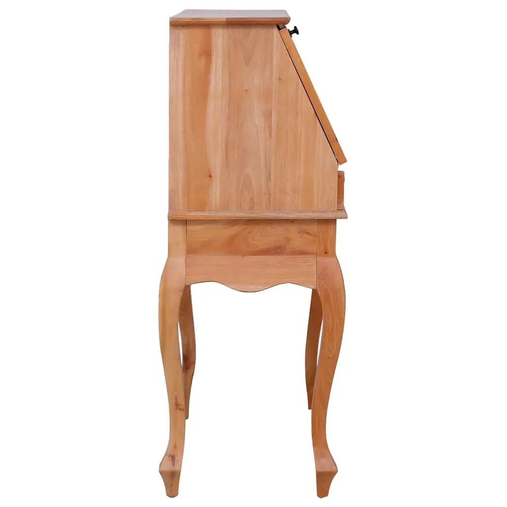 Solid Wood Desk with Ample Storage Solutions