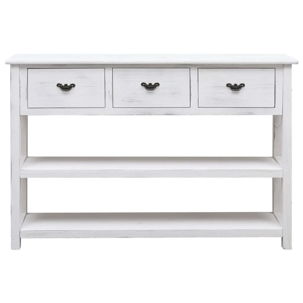 White Sideboard with Ample Storage Space
