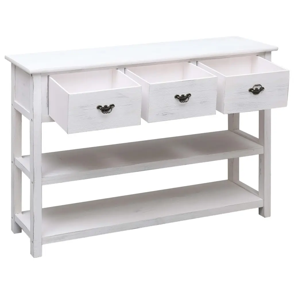 White Sideboard with Ample Storage Space