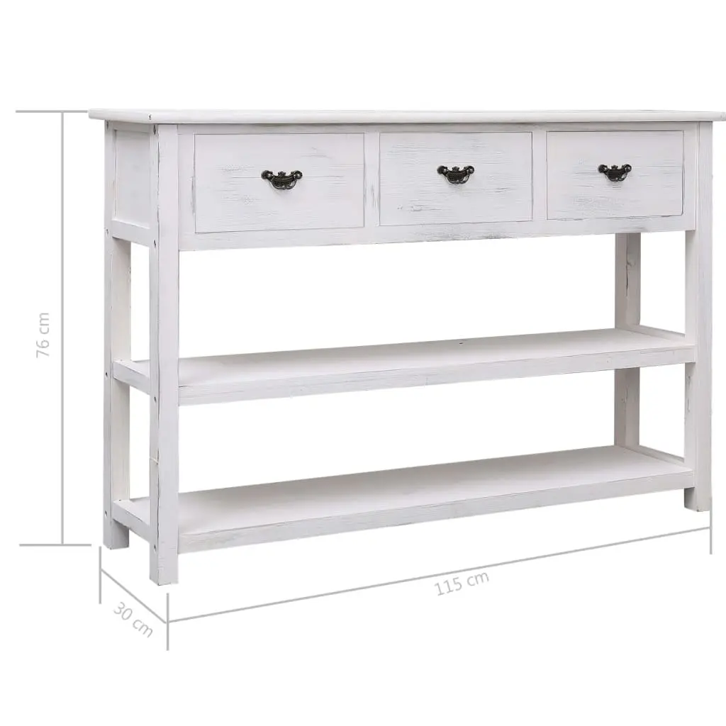 White Sideboard with Ample Storage Space