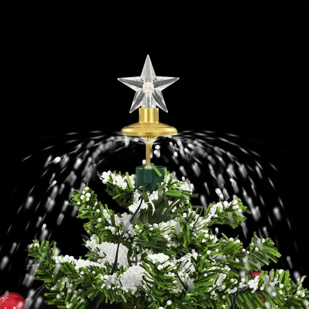 Artificial Tree Green Snow Effect 75cm Holiday Decoration