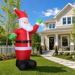 Reliable 600cm Inflatable Santa Claus Decoration