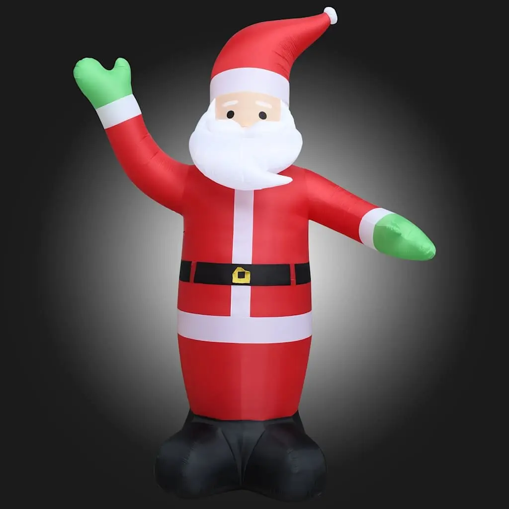 Inflatable Santa Claus Decoration Outdoor Christmas 600cm XXL Waving LED Display