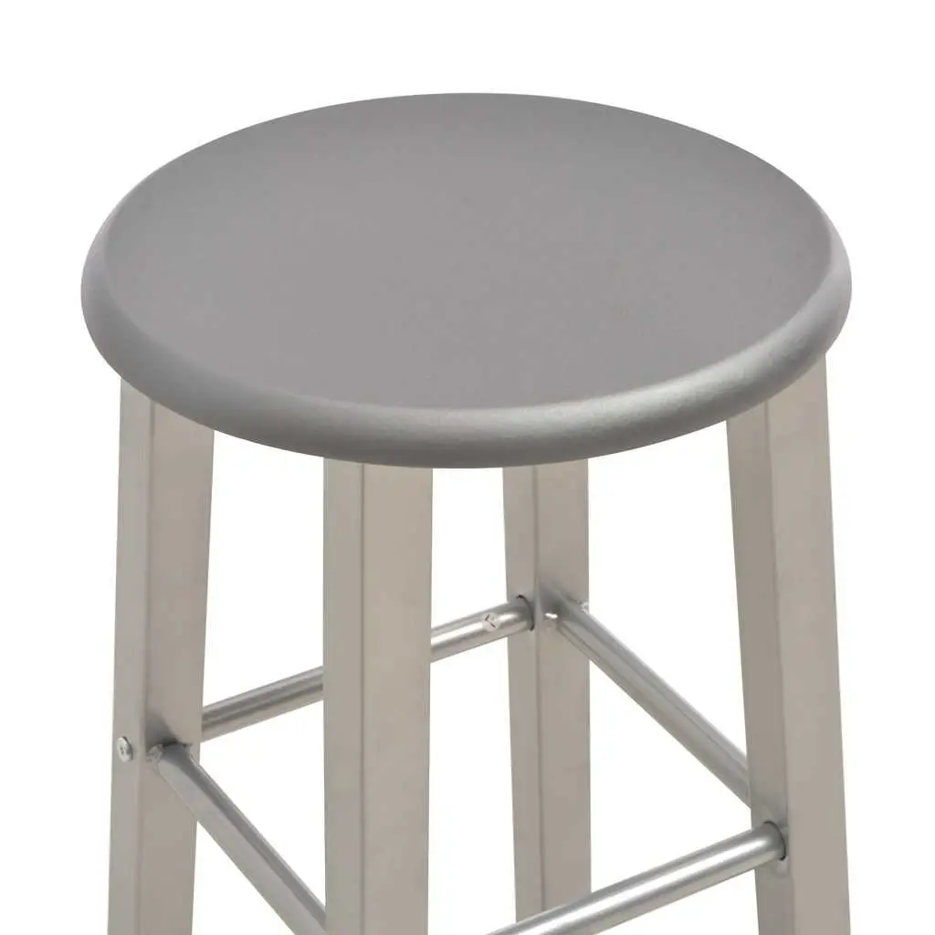 Bar Stools Contemporary Seating Anthracite 2 Piece
