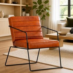 Value and Comfort in a Real Leather Armchair