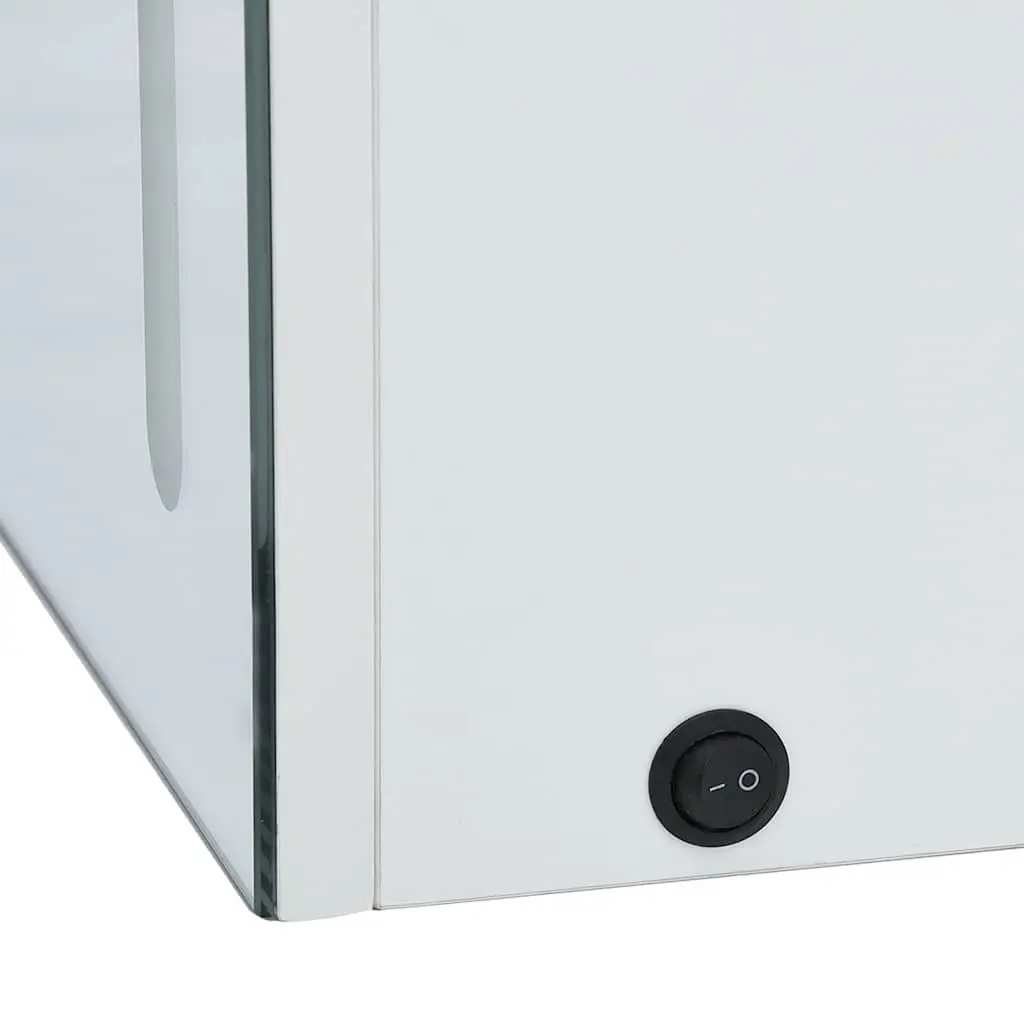 LED Bathroom Mirror Cabinet Wall Mount Vanity Unit 50x13x70cm White