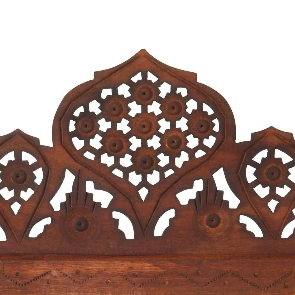 5-Panel Brown Room Divider
