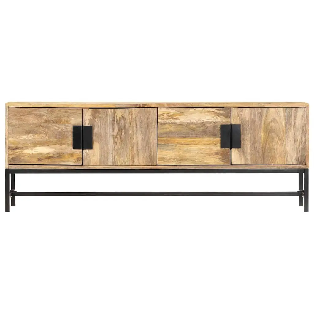 Solid Wood TV Cabinet 140x30x50 cm