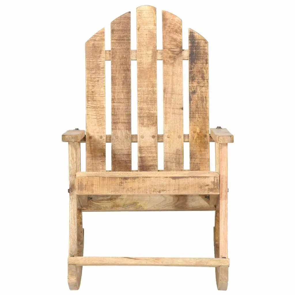 Wooden Rocking Chair for Outdoor Use