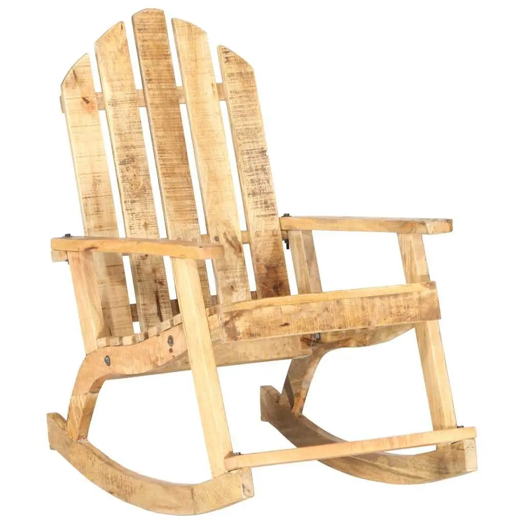 Wooden Rocking Chair for Outdoor Use