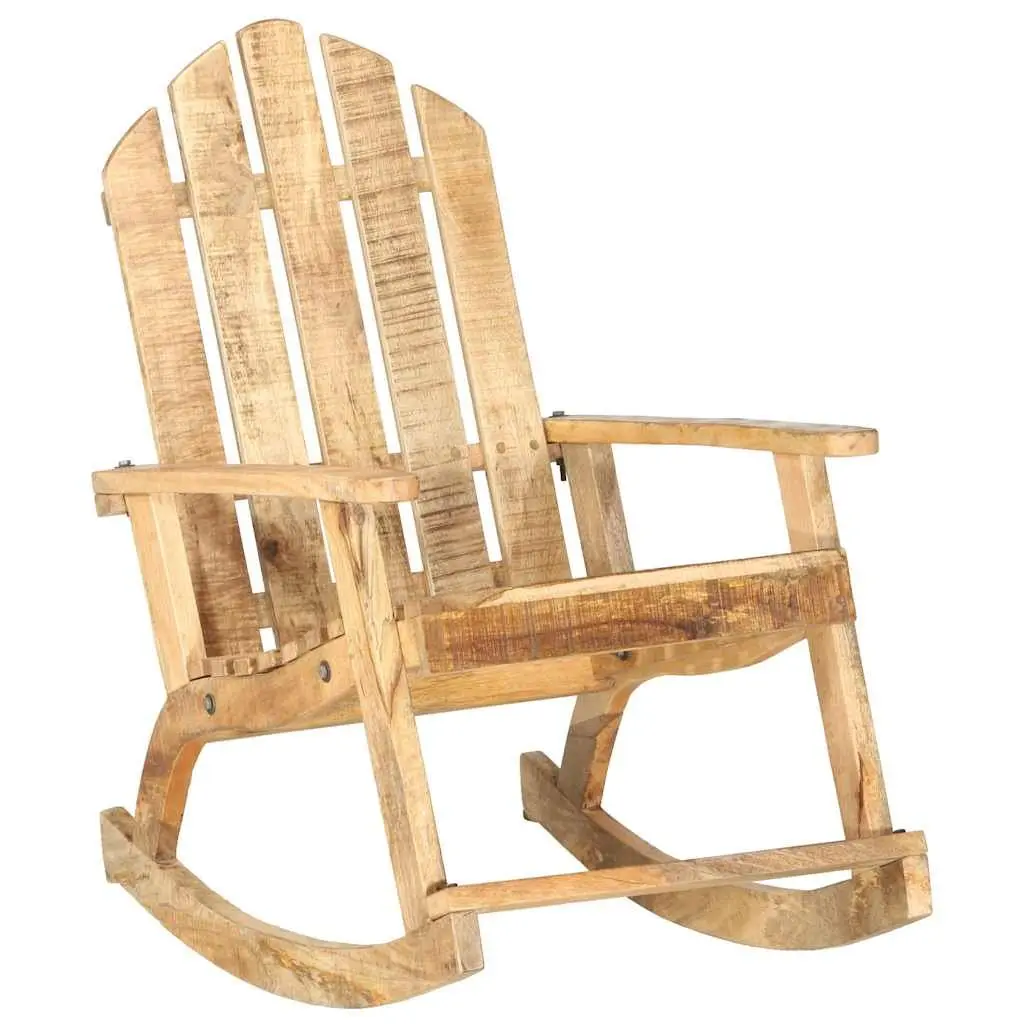 Wooden Rocking Chair for Outdoor Use