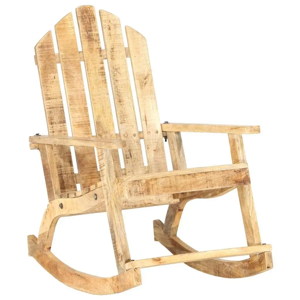 Wooden Rocking Chair for Outdoor Use
