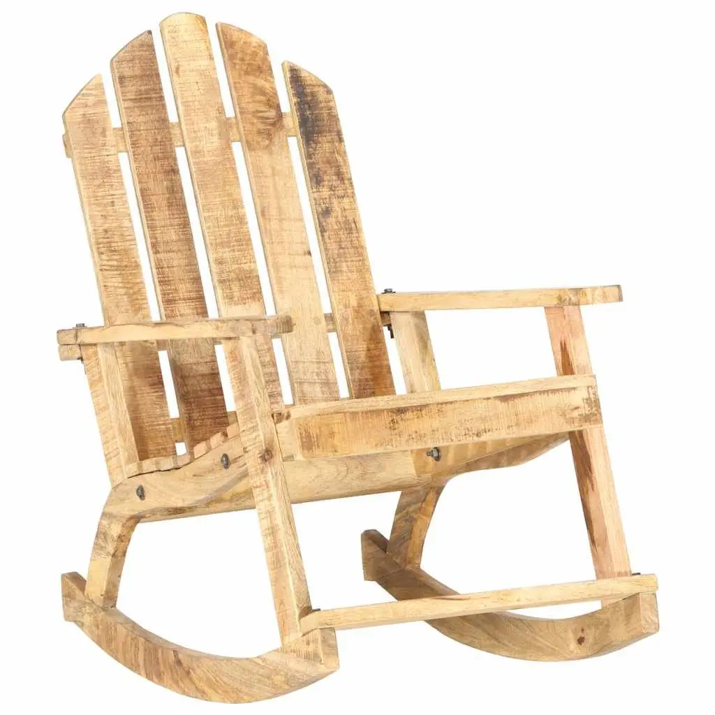 Wooden Rocking Chair for Outdoor Use